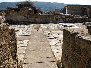 Knossos viewed from above